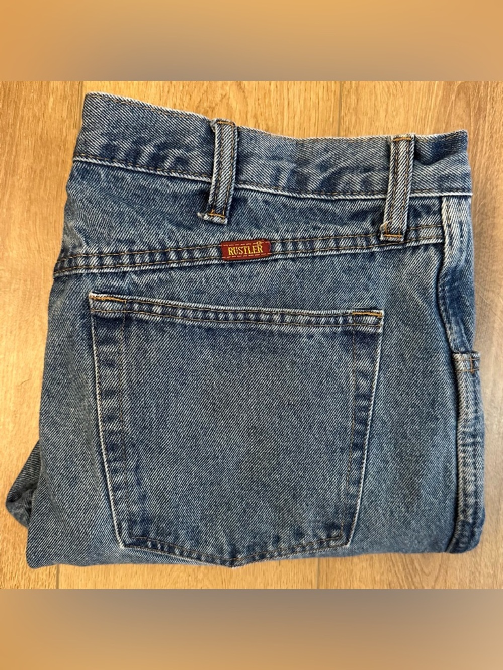 Rustler Jeans 34 x 30 Zipper Regular Fit